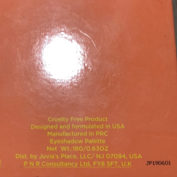 Juvias place coral 3 palette - Picture 2 of 3